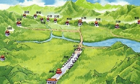 从您位置到十三陵 景区的卫星地图 驴友游记: 旅游攻略:中国十大帝王图片