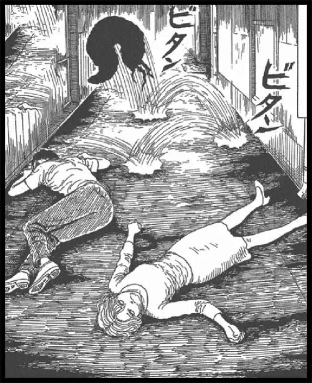 【恐怖漫画】:好变态啊!巷子里舔人的女人!