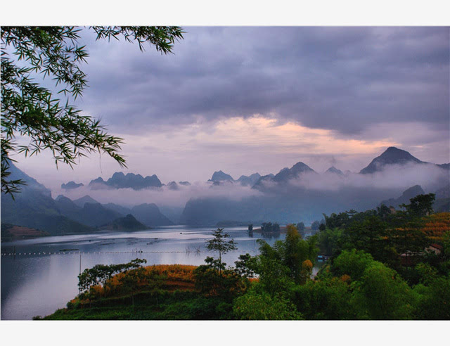 大化岩滩湖景区,瑶壮村寨的水上人家-旅游频道-手机