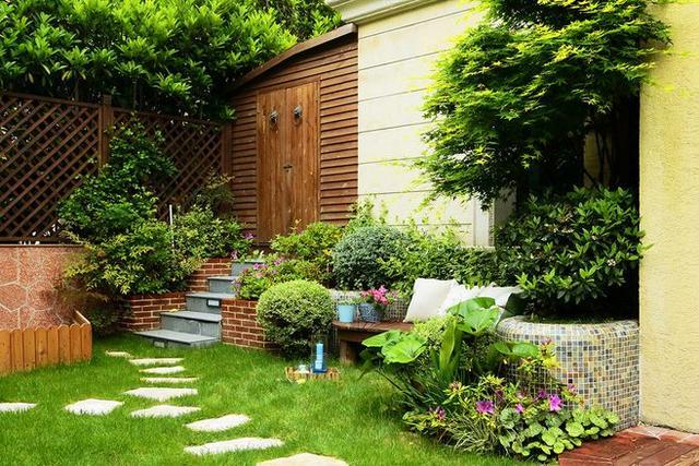 7套花园式别墅庭院设计小实景