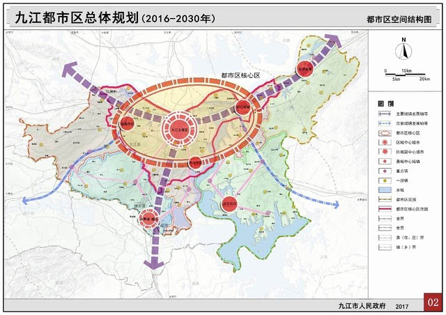 未来10年九江都市区总体规划来了,与湖口人相关!