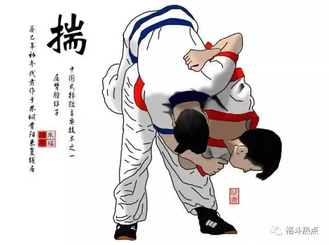 中国式摔跤基本手法及各大流派知识科普!