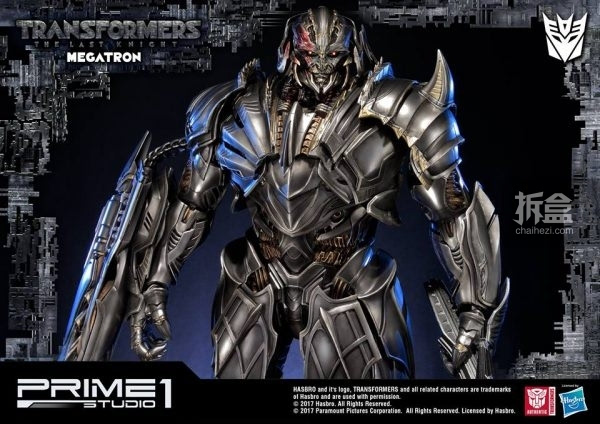 prime 1 studio《变形金刚5:最后的骑士》31寸威震天megatron雕像