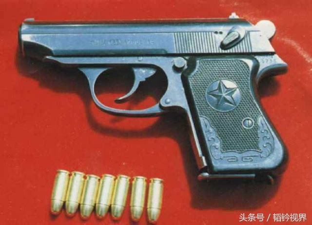我国第一款手枪,号称"将军手枪"的64式手枪