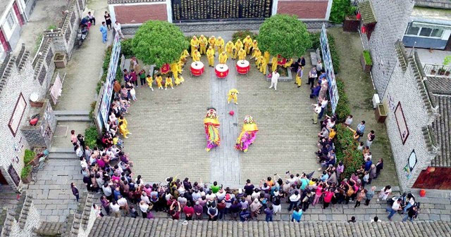 渡江战役总前委旧址瑶岗纪念馆 曹公桥,龙栖地生态农业旅游观光园等