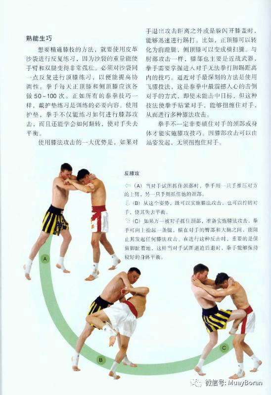 现代泰拳招式的一些简单图文教程