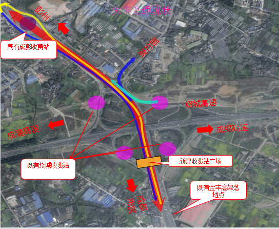 成彭高速改造 途经金丰高架成彭高速司机必读绕行攻略