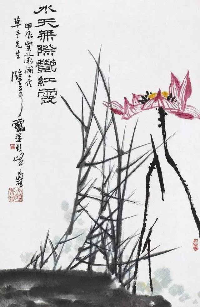 珍贵视频|潘天寿 作画过程(及100幅作品图!