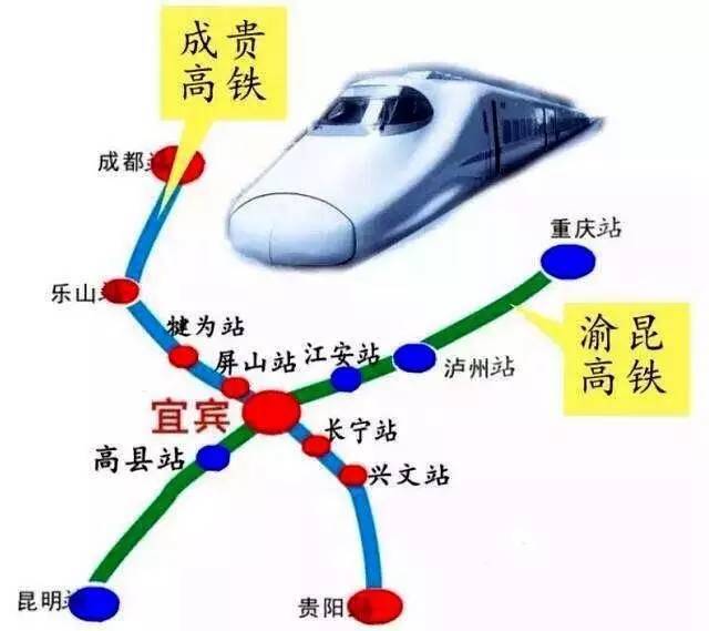 高县迎来高铁时代,高县人就在高县找到工作何须等待