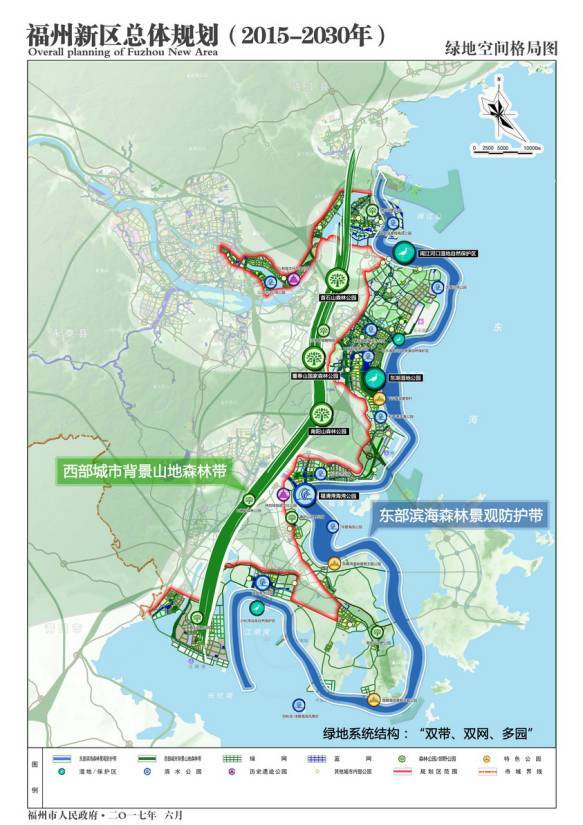 按照规划,将在新区三江口,闽江口,滨海新城,福清湾,江阴湾五个核心