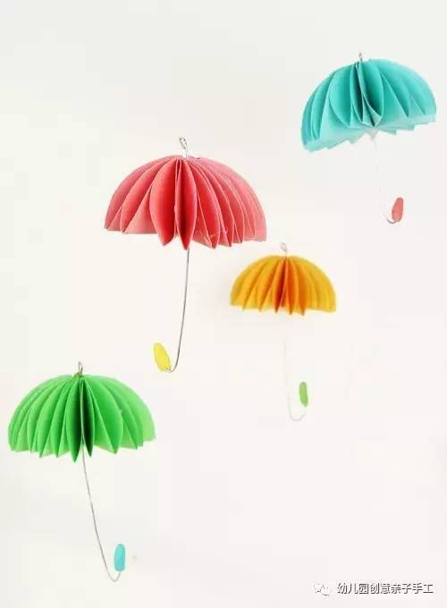 幼儿园手工折纸:折一把雨伞,挡一季夏雨