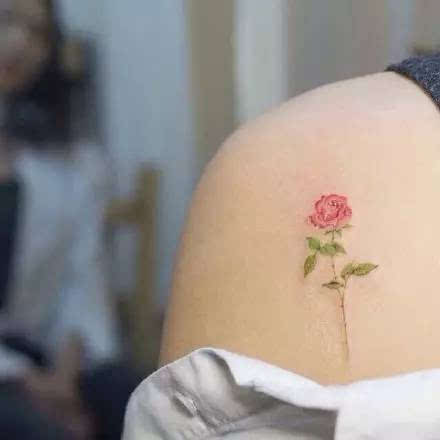 花朵纹身:每个人心里都有一个刺青,被爱伤过的刺青