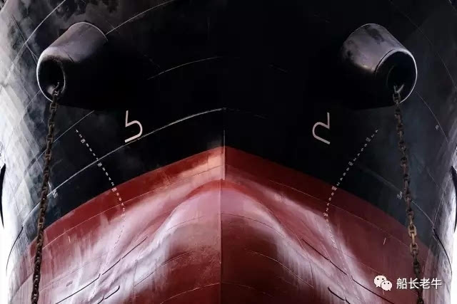 "船鼻子"的英文名叫"bulbous bow ",直译过来是"长得像球一样的船艏