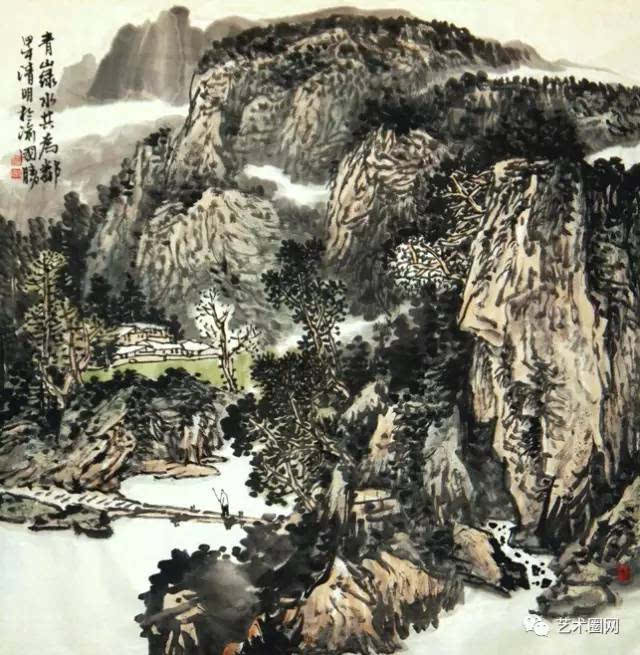 西域山水 | 行走在山水与乡愁之间 ——记青年国画家何国胜