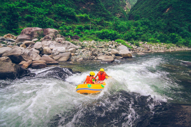 挑战中国第一激漂-唐家河漂流-旅游频道-手机搜狐