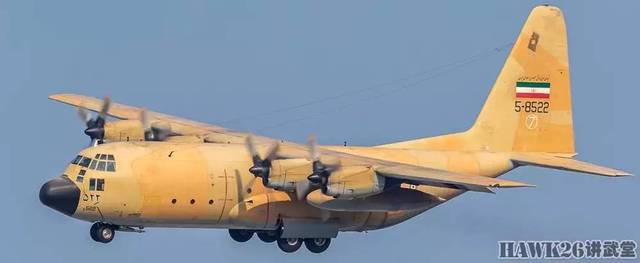 伊朗空军的c-130"大力神"运输机.