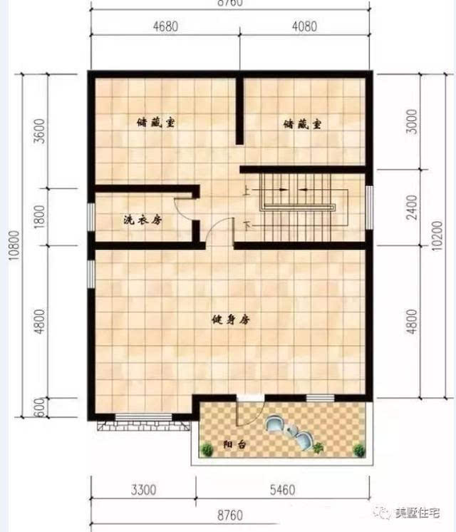 8×11米自建房,小宅基地,这样设计别具一格