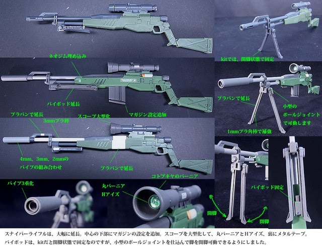 【模玩作品赏析】精致!mg rgm-79sp 狙击吉姆ii