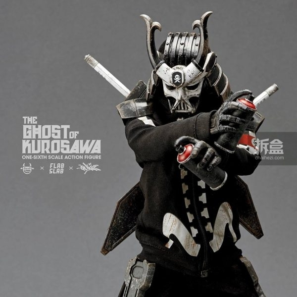 devil toys x quiccs x flabslab 鬼面武士【the ghost of kurosawa】