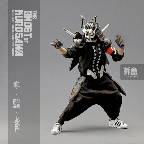 devil toys x quiccs x flabslab 鬼面武士【the ghost of kurosawa】