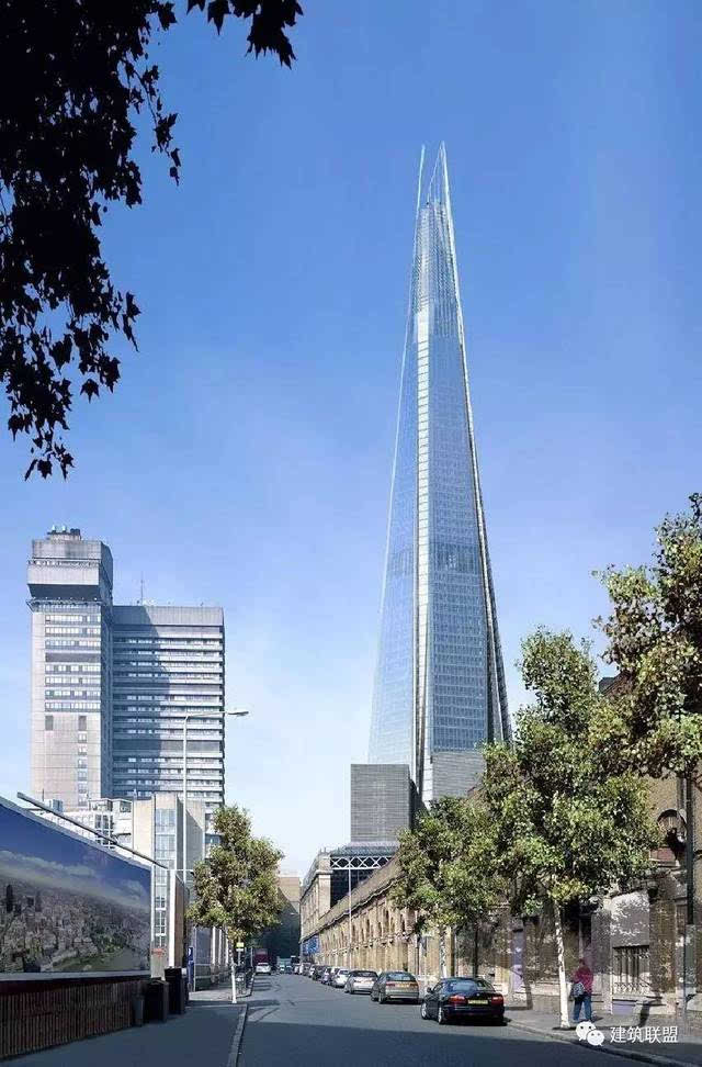 the shard 伦敦碎片大厦(伦佐·皮亚诺作品)