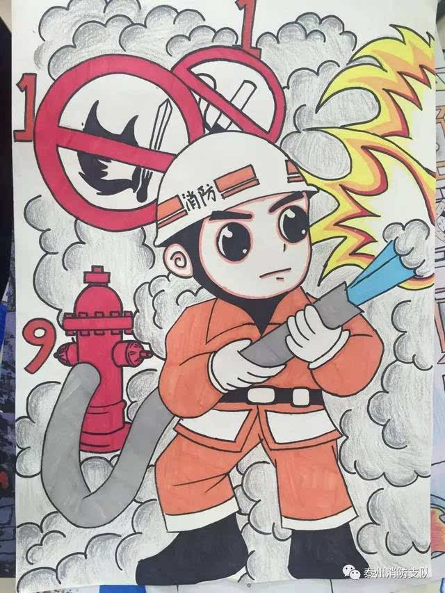 【小小消防员】第二届全市儿童消防绘画作文大赛开始征稿啦!
