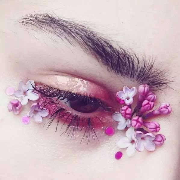 超惊艳的创意花仙子眼妆,美到挪不开眼!