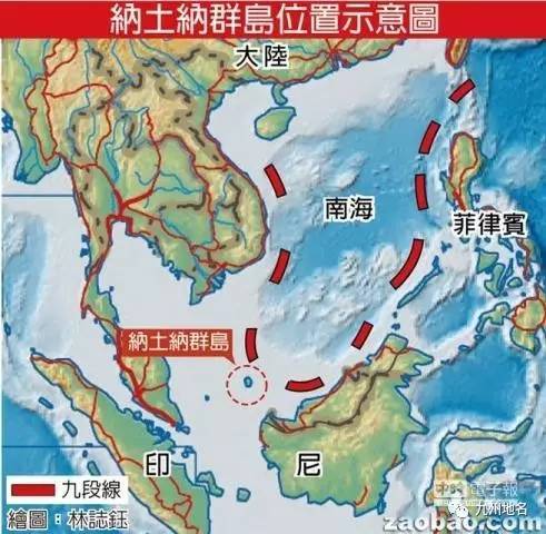 地名聚焦 | 中国南海依然暗流涌动 印尼又在地图上做手脚图片