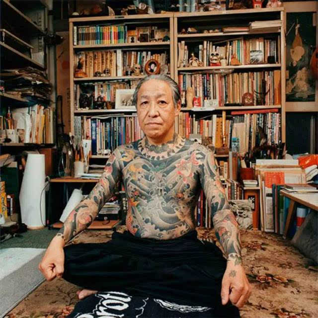 日本宗师级纹身师三代目雕佑西:我最怕给女人纹身