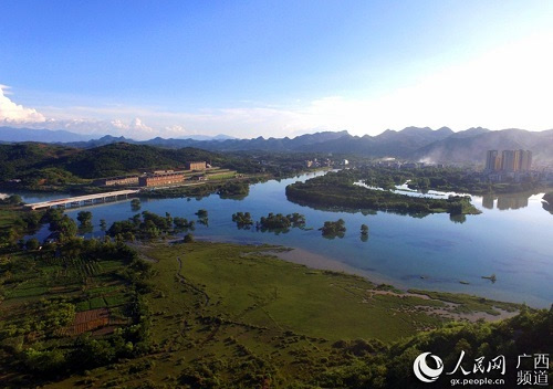 广西全州县:昔日废弃矿山变身国家矿山公园