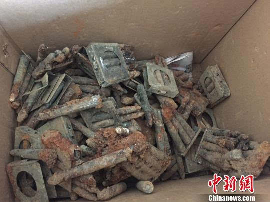秦皇岛挖出295发子弹 应为"七家寨暴动"遗物