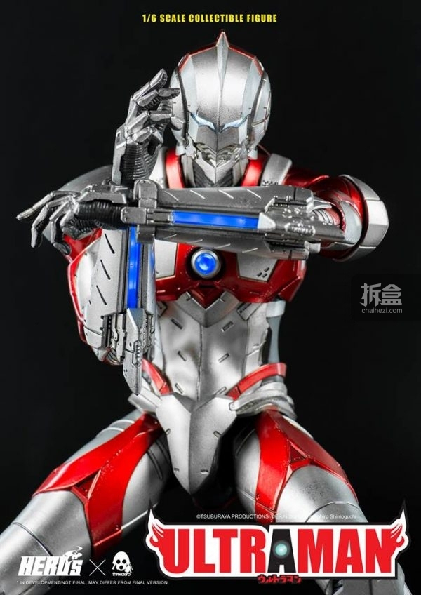 threezero 1/6 ultraman suit 奥特曼可动人偶 最新试