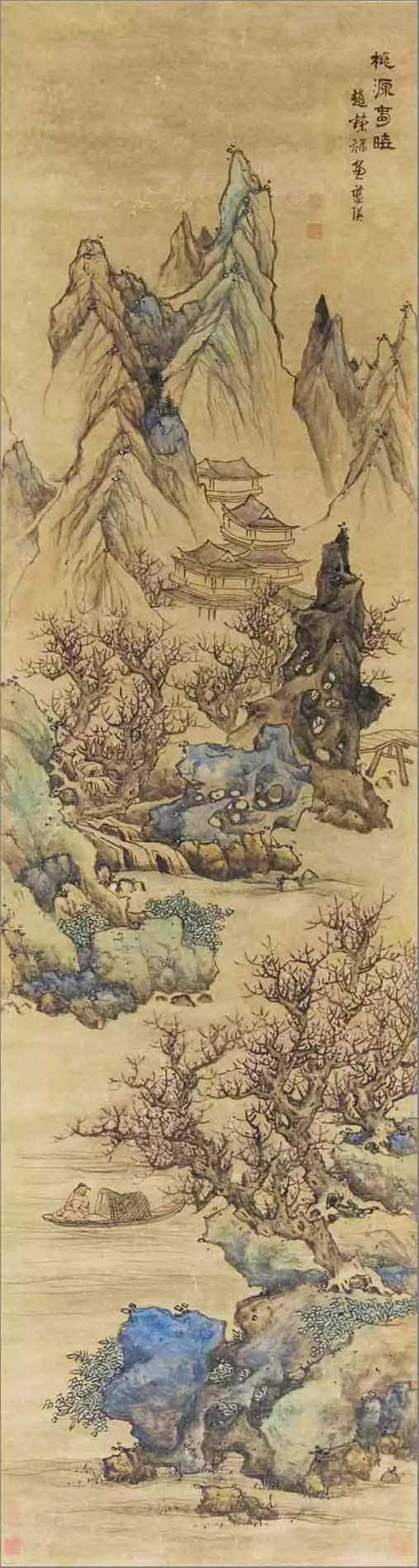 明末清初著名画家|蓝瑛最全作品欣赏