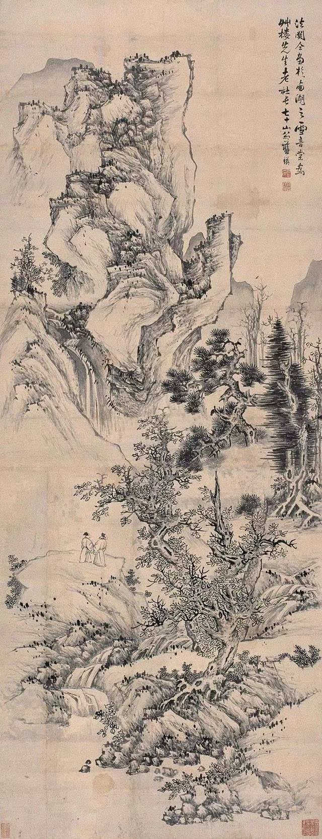 明末清初著名画家|蓝瑛最全作品欣赏