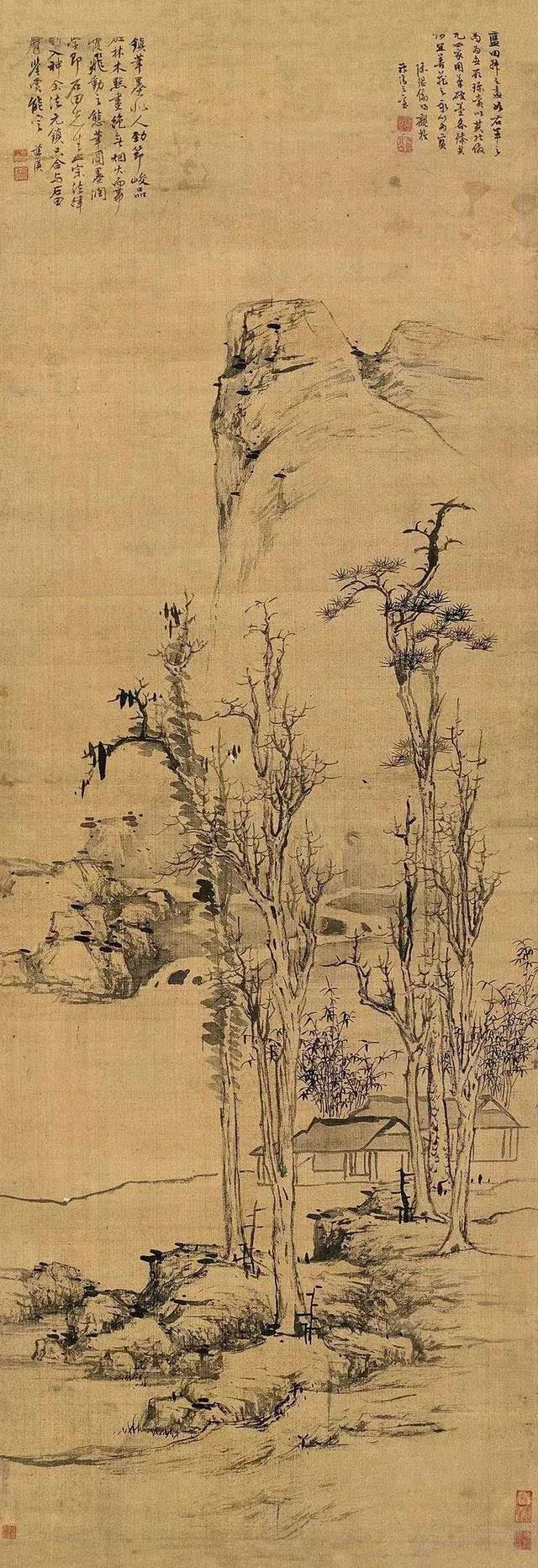 明末清初著名画家|蓝瑛最全作品欣赏