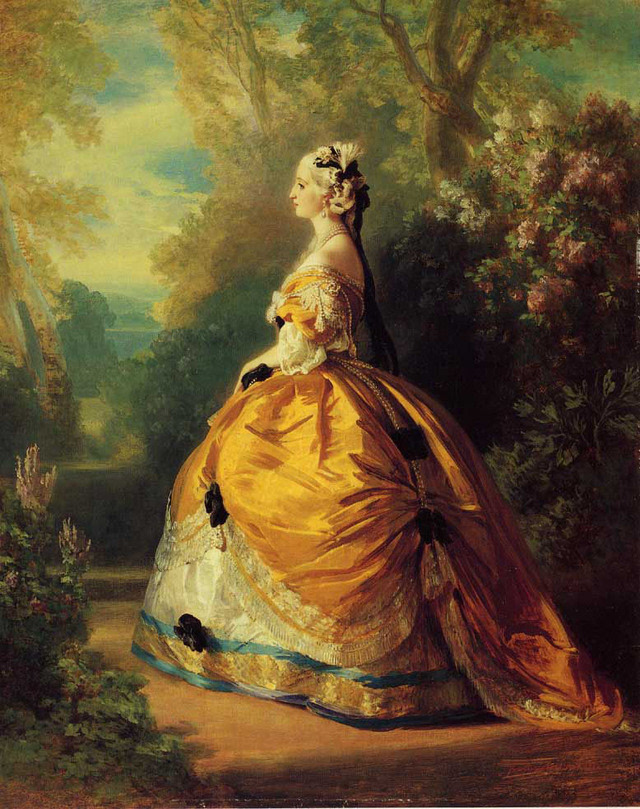 弗朗兹·夏维尔·温特哈特(franz xaver winterhalter),19世纪中期