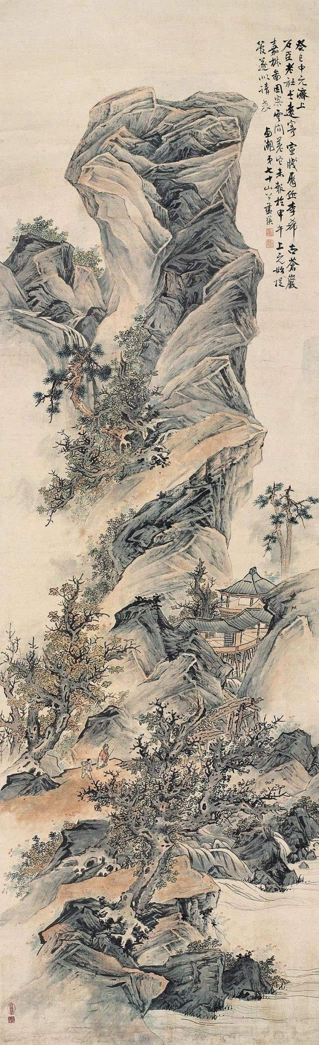 明末清初著名画家|蓝瑛最全作品欣赏