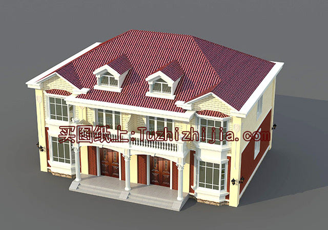 45米(含屋顶); 结构形式:砖混结构; 设计功能: 一 层:客厅,厨房,餐厅