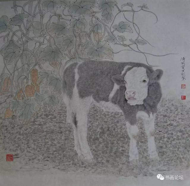 【名家讲堂19期】王彪 教您画工笔牛