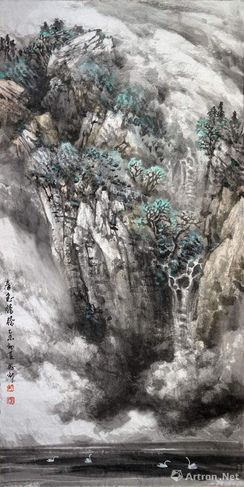 新北派山水——著名画家师恩钊作品赏析