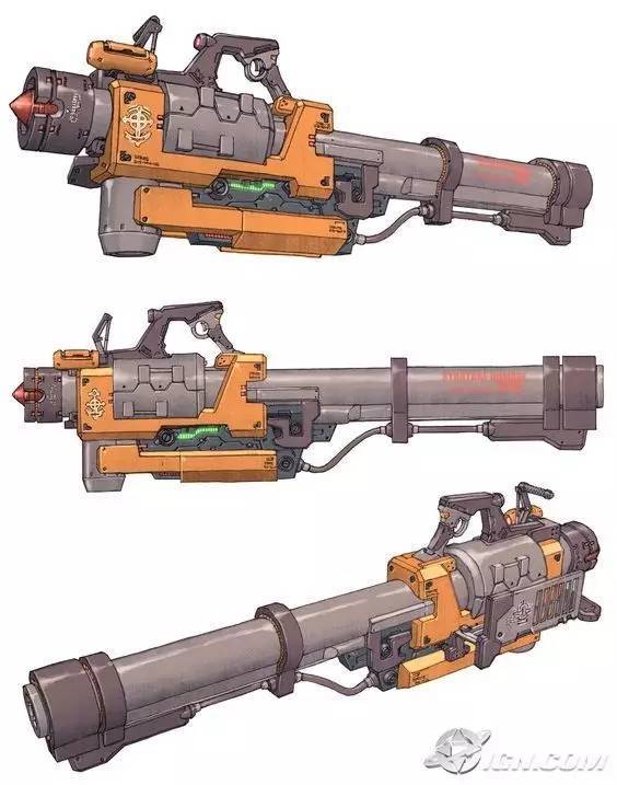 科幻武器:加特林重机枪