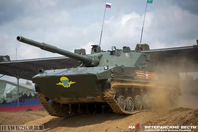 bmd-4m伞兵战车,目前该车是俄空降兵最先进的重型作战装备.