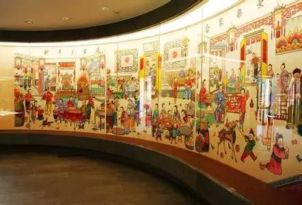 天津杨柳青木版年画博物馆始建于二〇〇八年九月,建筑面积三千五百三