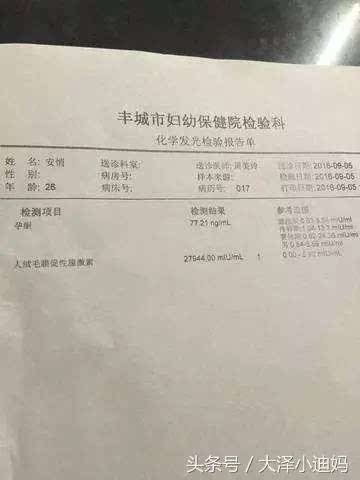 双胞胎hcg参考值,给你最早的惊喜