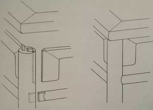 拾艺|王世襄先生 手绘榫卯结构图