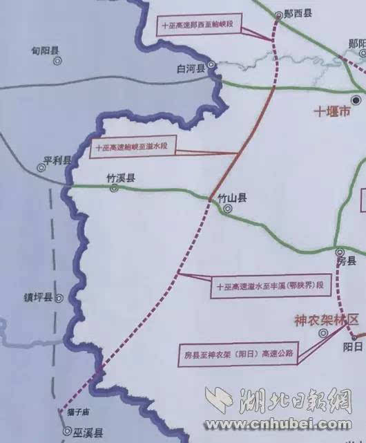 简讯2条:渝湘高铁黔江段年底开工 / 重庆至十堰高速将