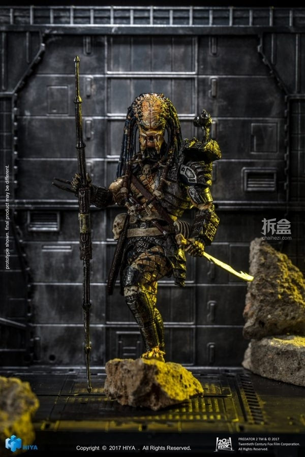 勇士铁血 warrior predator,作战经验丰富的铁血战士,主武器为长矛