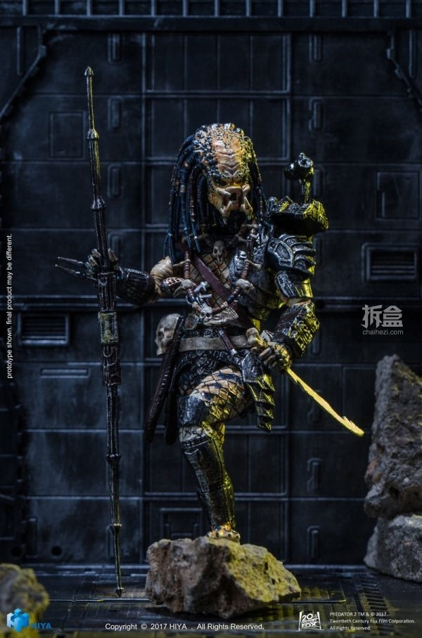 勇士铁血 warrior predator,作战经验丰富的铁血战士,主武器为长矛