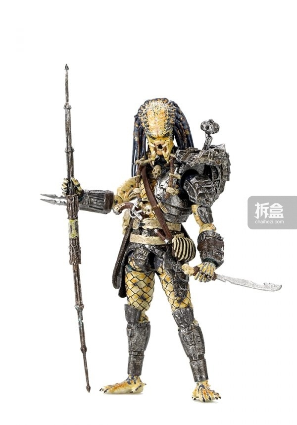 勇士铁血 warrior predator,作战经验丰富的铁血战士,主武器为长矛