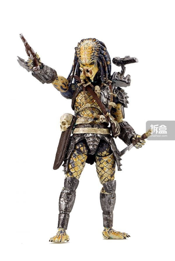 勇士铁血 warrior predator,作战经验丰富的铁血战士,主武器为长矛